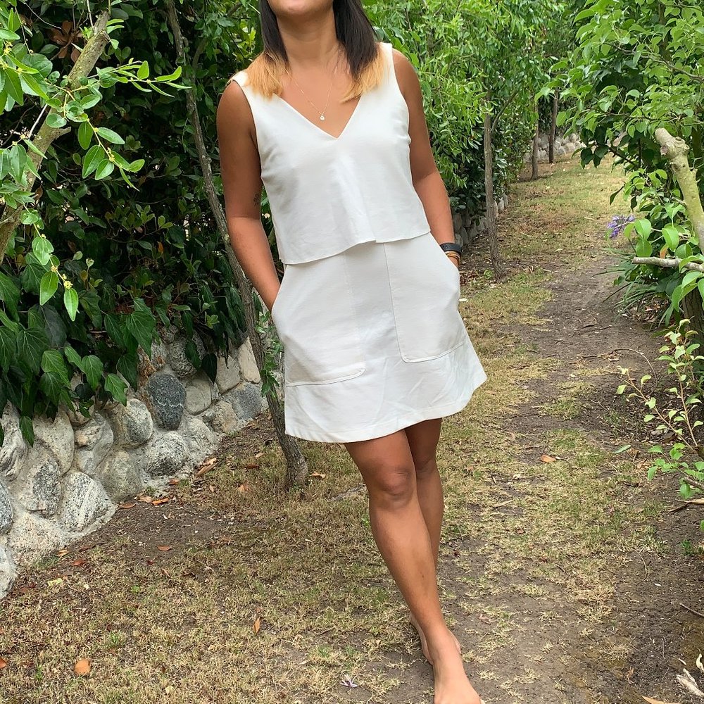 EUC White Zara Dress